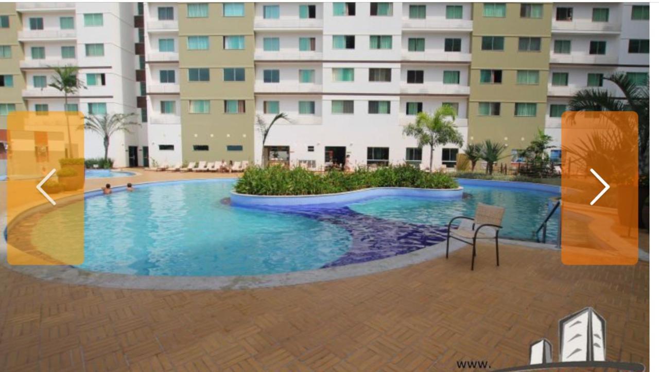 Apartmán Riviera Park Caldas Novas Exteriér fotografie