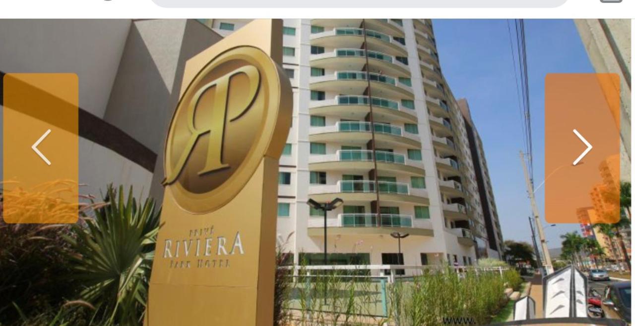 Apartmán Riviera Park Caldas Novas Exteriér fotografie