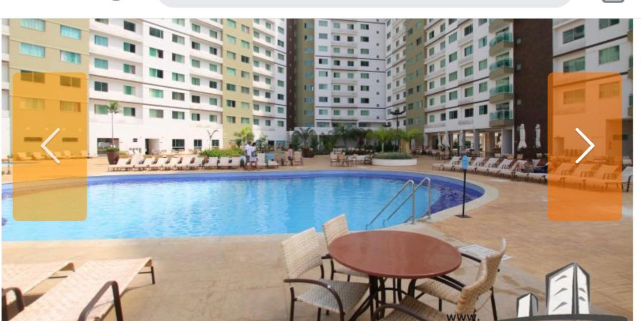 Apartmán Riviera Park Caldas Novas Exteriér fotografie
