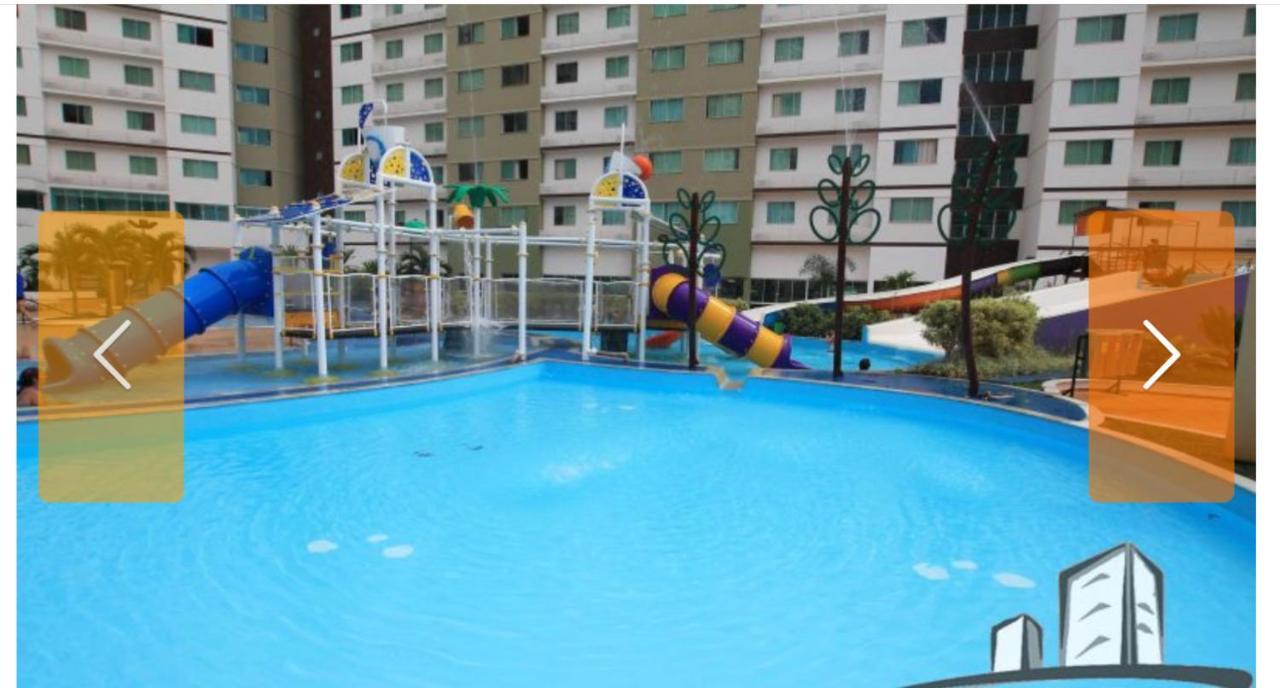Apartmán Riviera Park Caldas Novas Exteriér fotografie